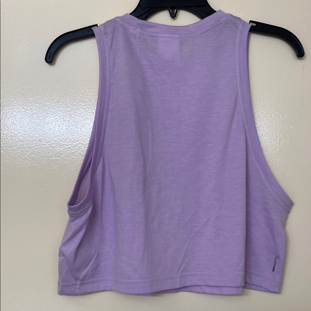 Adidas Light Purple Sleeveless Athletic Top - Picture 5 of 5